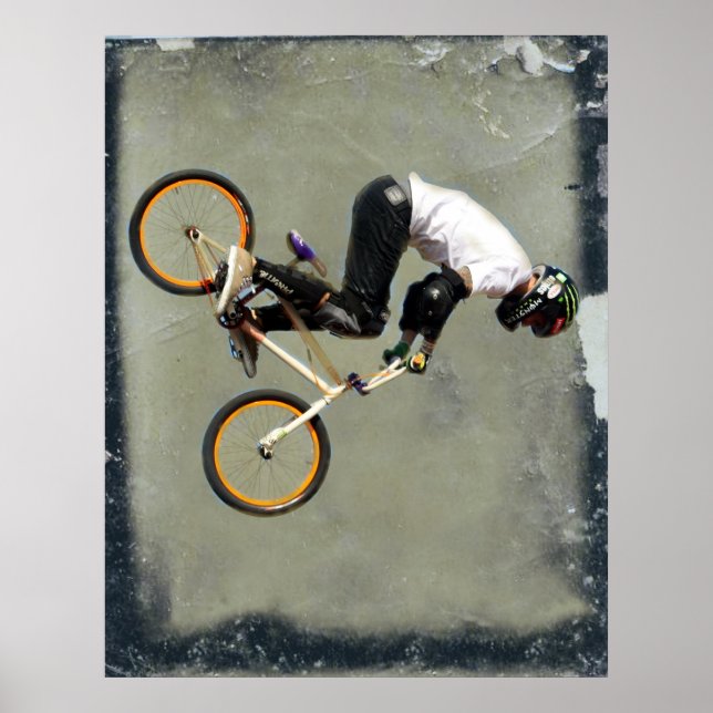 Póster BMX10, Copyright Karen J Williams (Frente)