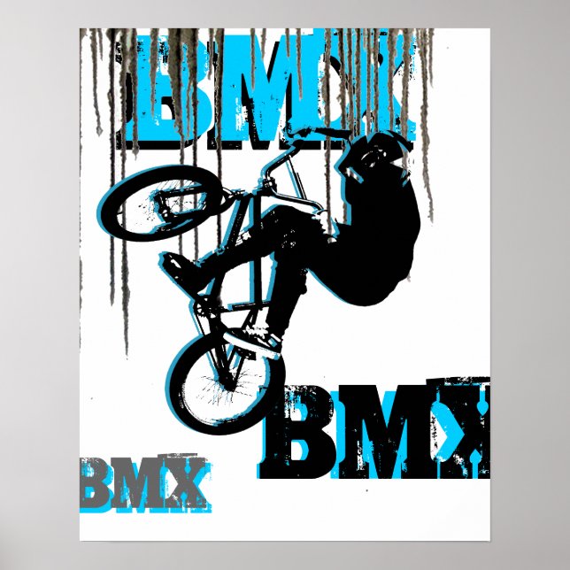 Poster BMX 22, Copyright Karen J Williams (Frente)