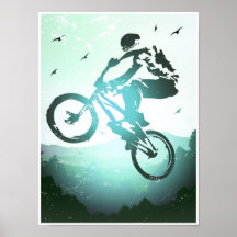 Poster Bmx - Bmx Bike - Impressão Bmx