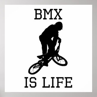 Poster BMX é vida