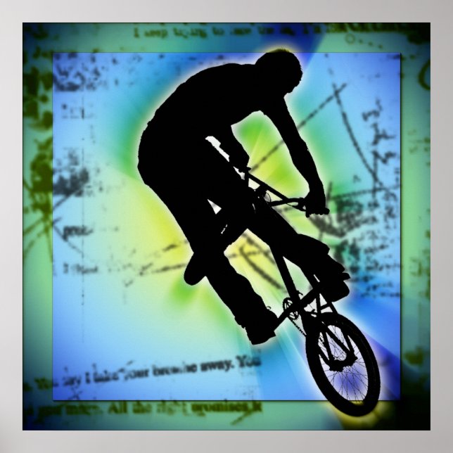 Póster BMX Mountain Bike (Frente)