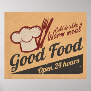 Poster Boa comida