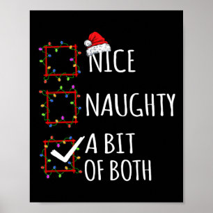 Poster Boa Noite De Papais noeis Da Lista De Natal Cl