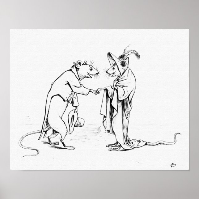 Poster Boa Noite de Ratos (Frente)