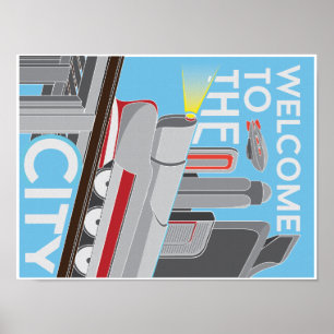 Póster Boa vinda à cidade