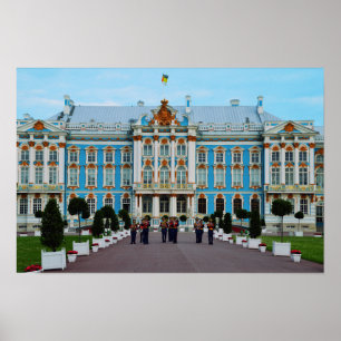 Poster Boa vinda ao palácio de Catherine, Rússia