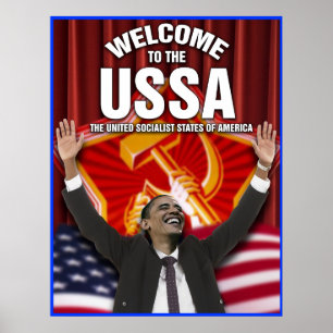 Póster Boa vinda ao USSA