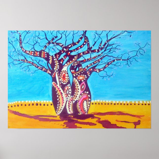 Póster Boabs felizes (Frente)