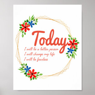 Poster boas e positivas citações para o sucesso