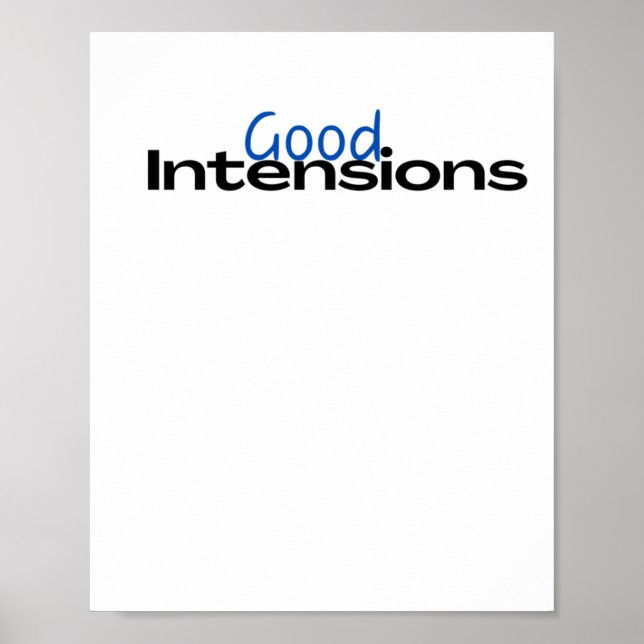Poster Boas Intensidades Sticker (Frente)