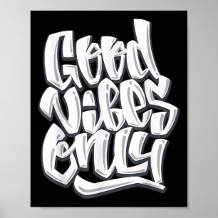 Poster Boas Vibes Apenas Cotações Motivacionais Inspiraci