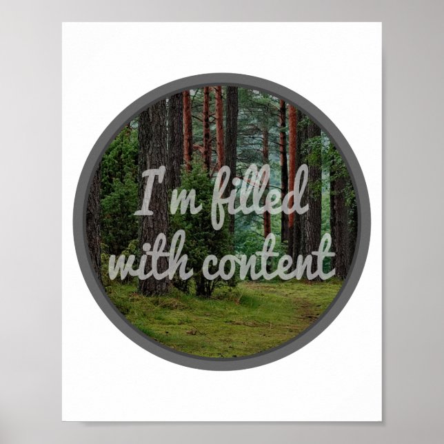 Poster boas vibrações citações sobre a vida para inspiraç (Frente)