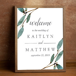 Poster Boas-vindas à Coleção de Casamentos de Felicidade 