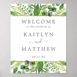 Poster Boas-vindas à Coleção de Casamentos Dourados