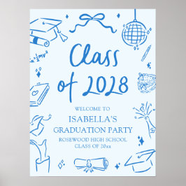 Poster Boas-vindas à Festa de Formatura da Turma de 2028