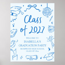 Poster Boas-vindas à Festa de Graduação da Turma de 2027