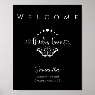 Poster Boas-vindas a festa de solteira celestial