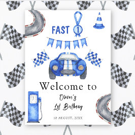 Poster Boas-vindas à Primeira Festa de aniversário do Wat