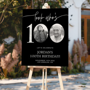 Póster Boas-vindas ao 100º aniversário do Black