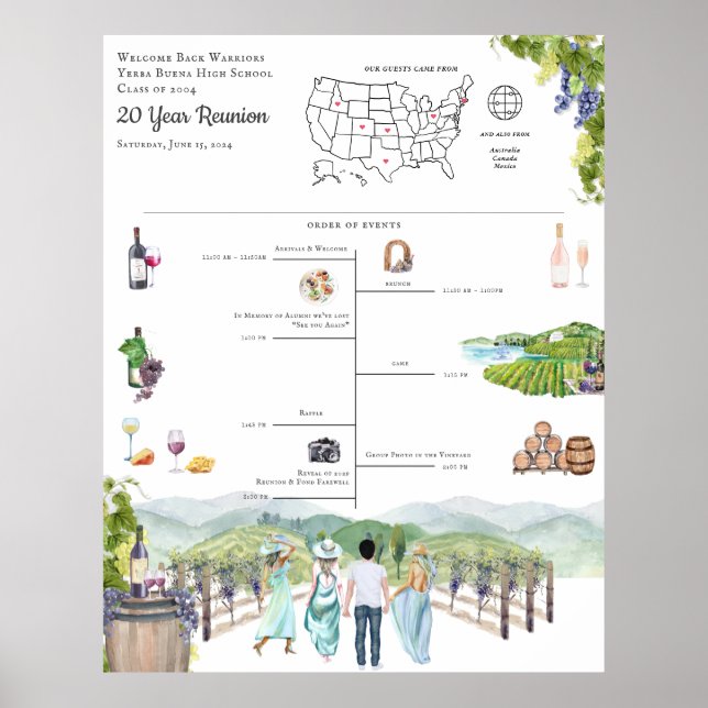 Poster Boas-vindas ao Agendamento Itinerário de Reunião (Frente)