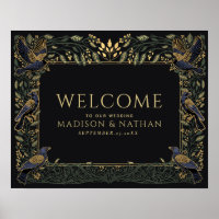 Boas-vindas ao Casamento Verde de Raven Gothic Enc