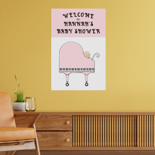 Poster Boas-vindas ao Chá de Bebê