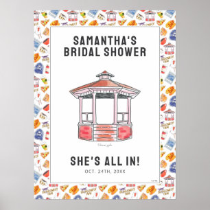 Poster Boas-vindas ao Chá de Noiva de Gilmore Girls
