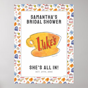 Poster Boas-vindas ao Chá de Noiva de Gilmore Girls