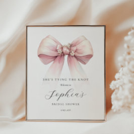 Poster Boas-vindas ao Chá de panela de Casando