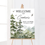 Poster Boas-vindas ao Forest Adventure Chá de fraldas<br><div class="desc">Torne o seu evento especial com este Deixe a aventura começar a Chá de fraldas com o nosso lindo e adorável sinal de boas-vindas com o tema adorável do Chá de fraldas da Floresta. Baixe,  personalize e crie memórias duradouras com este toque perfeito para sua celebração alegre! BS494</div>