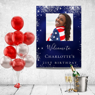 Poster Boas-vindas ao marinho de aniversário