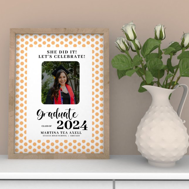 Poster Boas-vindas ao Photo Bolinhas Festa de formatura (Criador carregado)