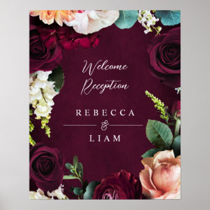 Poster Boas-vindas ao Rosa Ranunculus