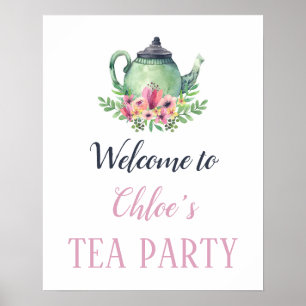 Poster Boas-vindas ao Tea Party
