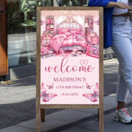 Poster Boas-vindas personalizadas para a Garota do Sonho