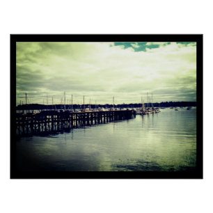 Póster Boat Dock