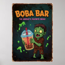 Boba Bar – A Bebida Favorita dos Mortos-Vivos! Pos