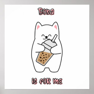 Poster Boba É Para Mim