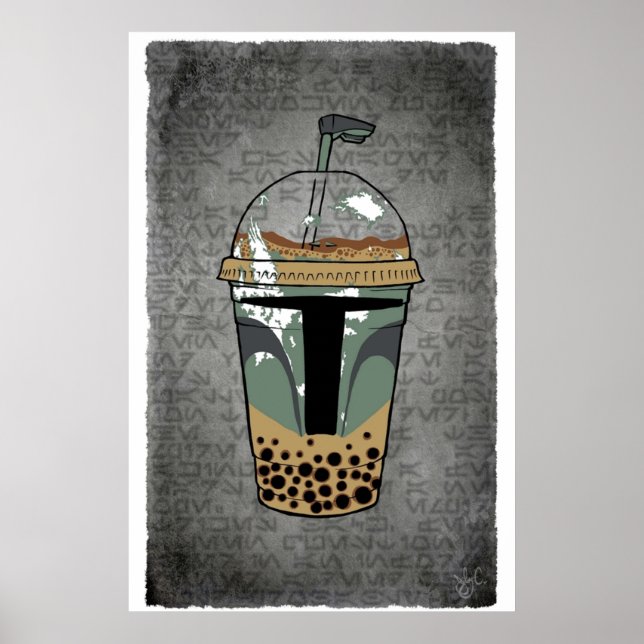 Poster Boba Tea (Frente)