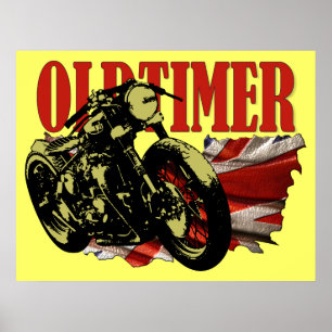 Poster Bobber do Oldtimer