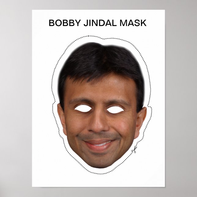 Poster Bobby Jindal Mask (Frente)