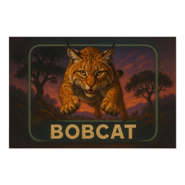 Póster Bobcat Poster (Frente)