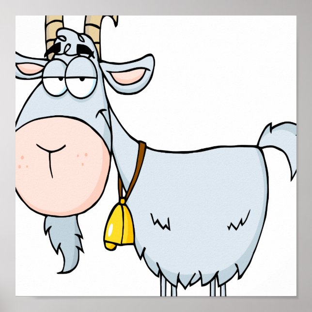 Póster bobo de desenho animado (Frente)