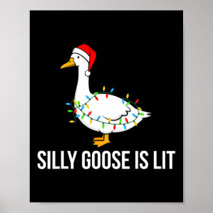 Poster Bobo Goose Fica Engraçado Luzes De Natal Papais no