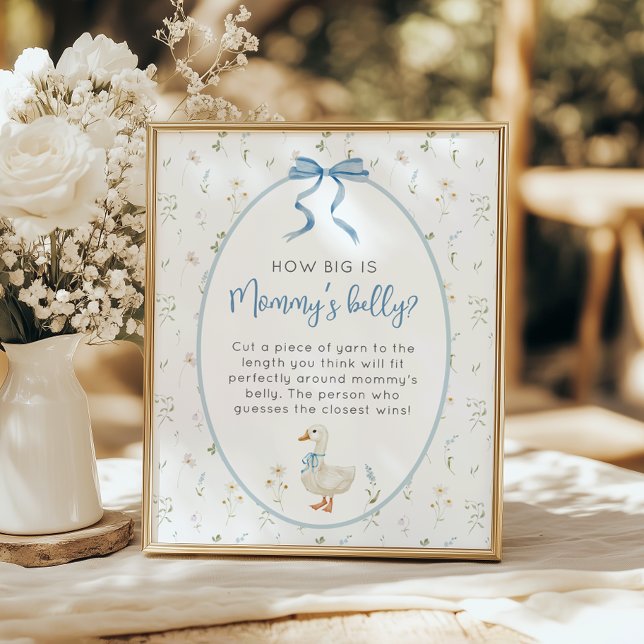 Poster Bobo Goose O tamanho da barriga das Mamães (Criador carregado)