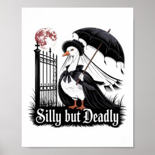 Poster Bobo, mas o Horror do Dia das Bruxas de Ganso Mort