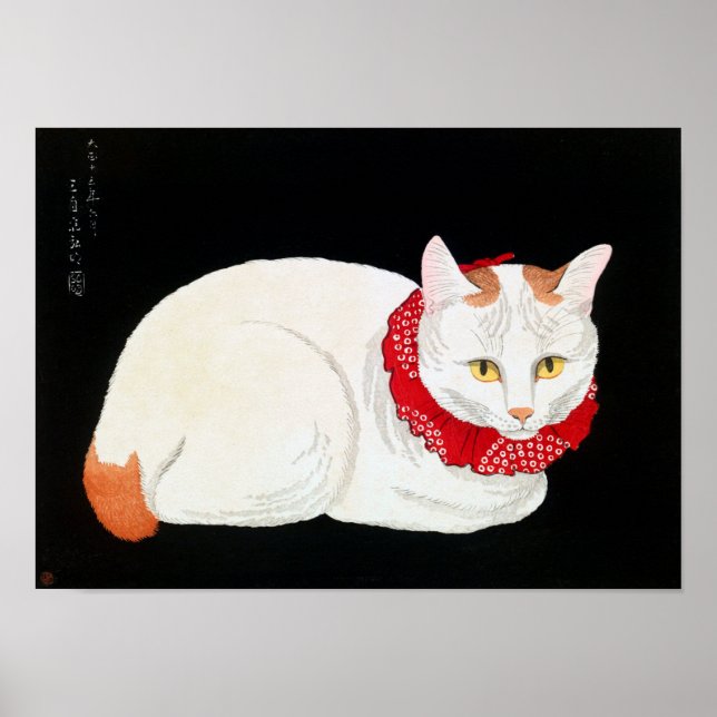 Poster Bobtail Cat japonês, Shotei (Frente)