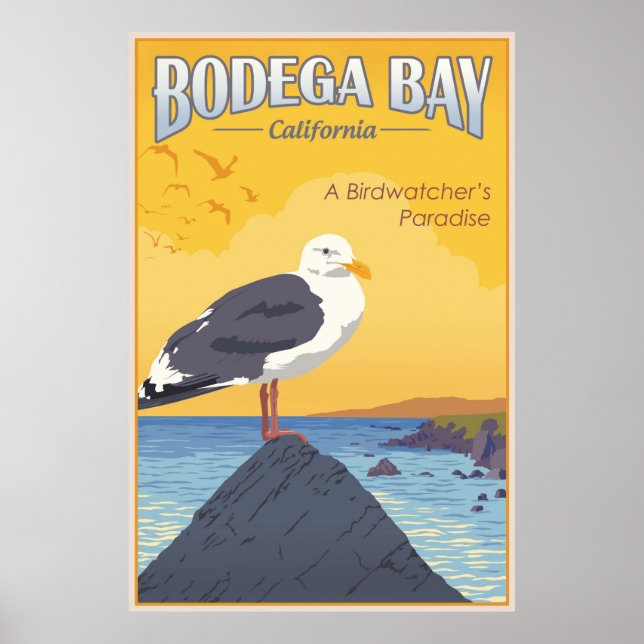 Poster Bodega Bay California (Frente)