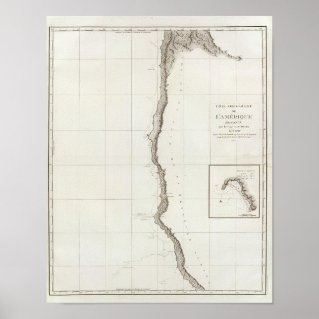 Póster Bodega Bay California para Cape Lookout Oregon (Frente)