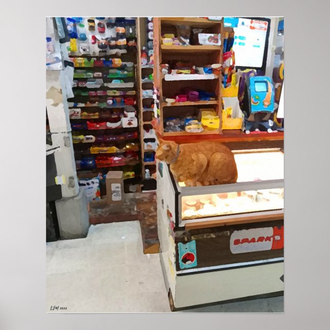 Poster Bodega Cat (Frente)